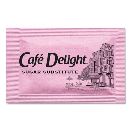 CAFÉ DELIGHT Pink Sweetener Packets, 0.08 g Packet, PK2000 PK OFX11420